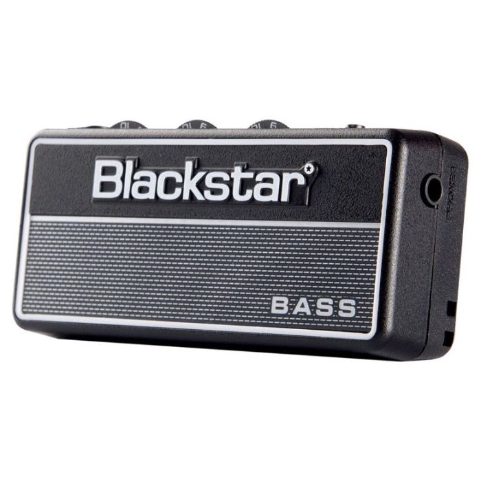Front left-angled view of a Blackstar amPlug2 Fly Bass Amp