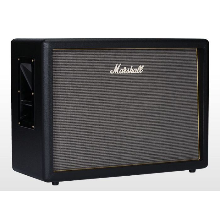 Marshall Origin 212 cabinet shown from an angle