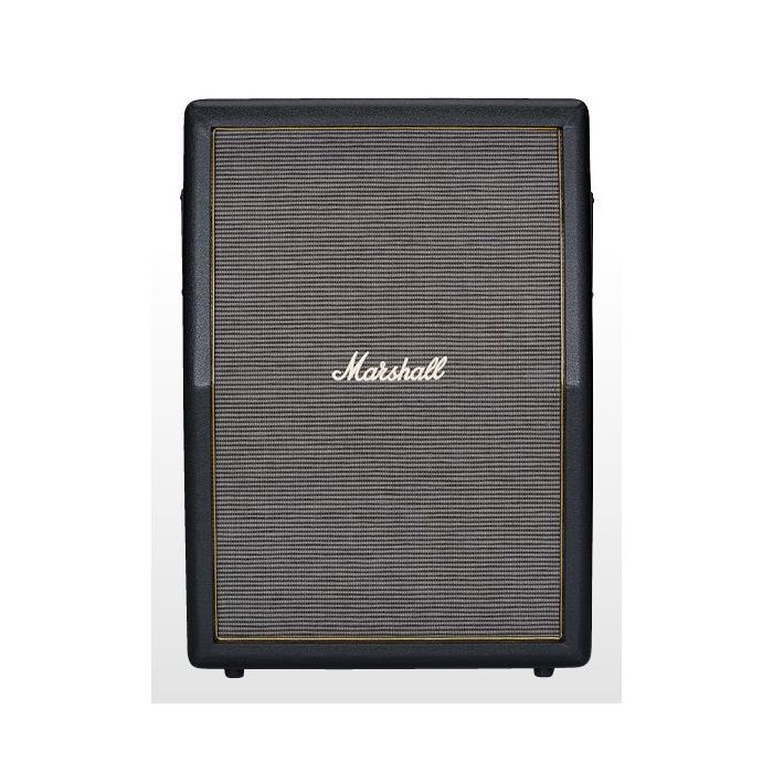 Main view of a 2 x 12" Stacked angled guitar cabinet from the Marshall Origin series