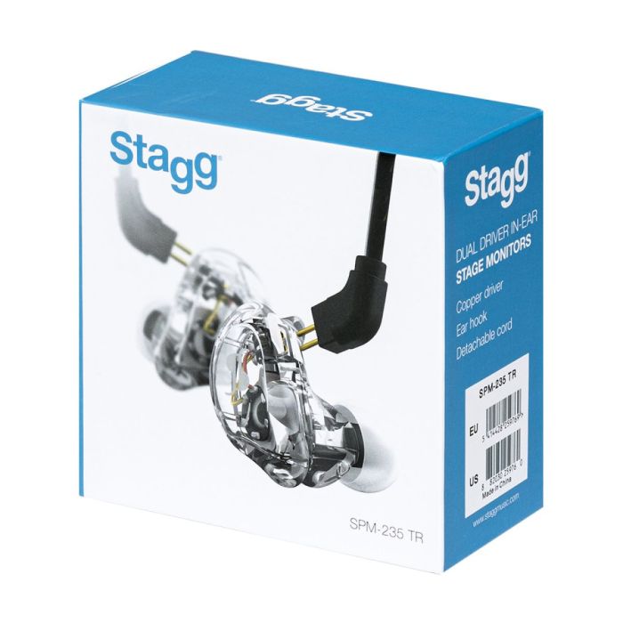 Stagg SPM-235 In-Ear-Monitors Boxed View