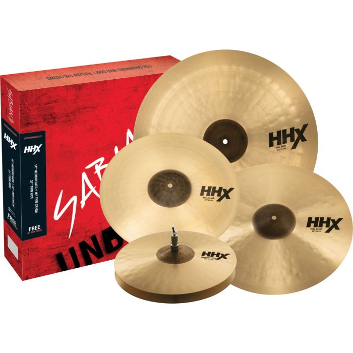 Sabian HHX Performance Set Cymbal Pack