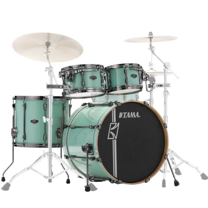 Tama Superstar Hyper-Drive Maple 4-Piece Shell Pack Sea Foam Green