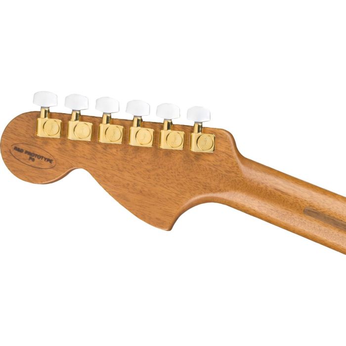 Fender Troublemaker Tele Custom Bigsby Gold Tuners