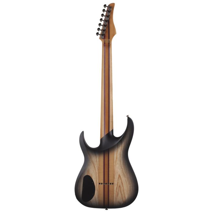Back of Schecter Banshee Mach-7 7-String Electric Guitar