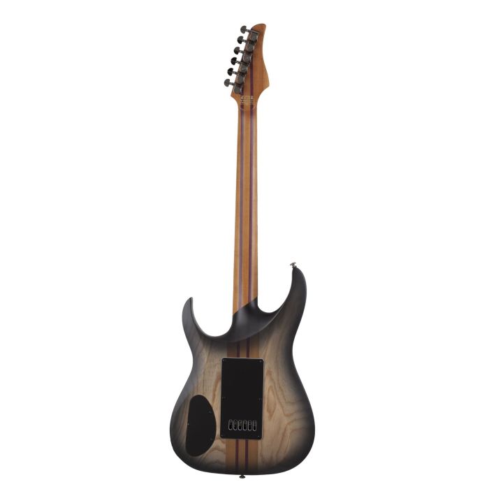 Back of Schecter Banshee Mach-6 Evertune Electric Guita