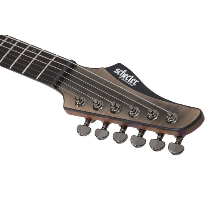 Schecter Banshee Mach-6 Evertune Headstock