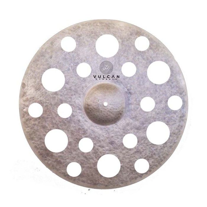 Top down view of a Vulcan White Master 16 inch FX Crash Cymbal