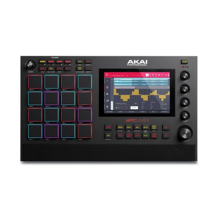 Top Down View of Akai MPC Live II