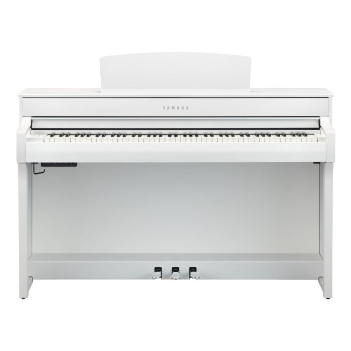 Front of Yamaha CLP-745 Digital Piano White