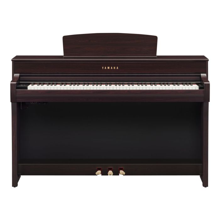 Front of Yamaha CLP-745 Digital Piano Rosewood