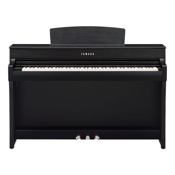 Front View of Yamaha CLP-745 Digital Piano Black