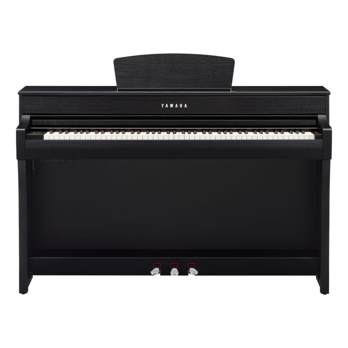 Front View of Yamaha CLP-735 Digital Piano Black