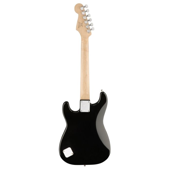 Squier Mini Strat V2 Black Full Rear View