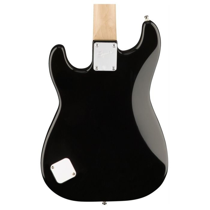 Squier Mini Strat V2 Black Rear Body View