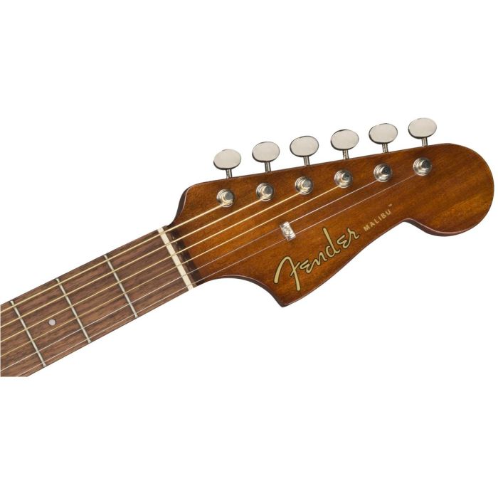 Fender Malibu Player Walnut Fb Sunburst Headstock