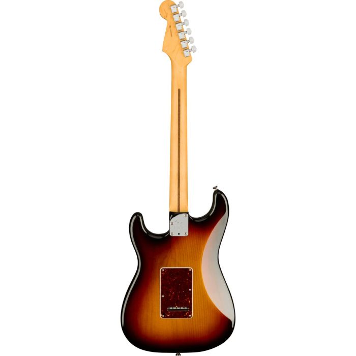 Back of Fender American Professional II Stratocaster HSS 3-Colour Sunburst