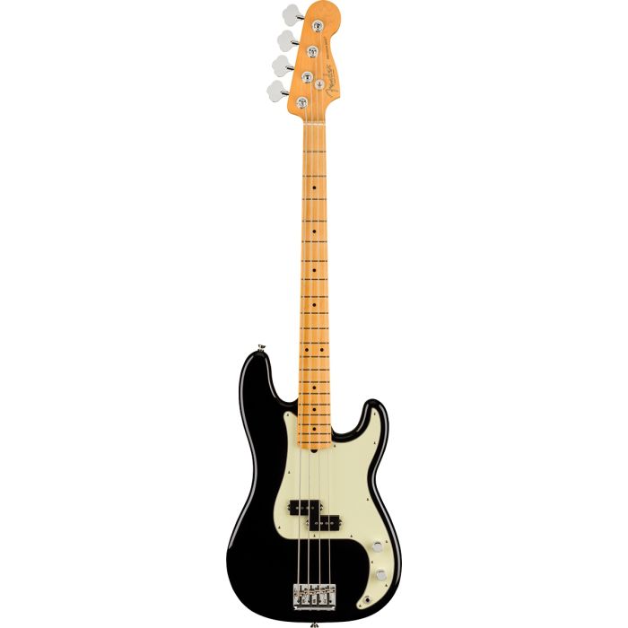 Fender American Professional II Precision Bass Black MN Full Front View