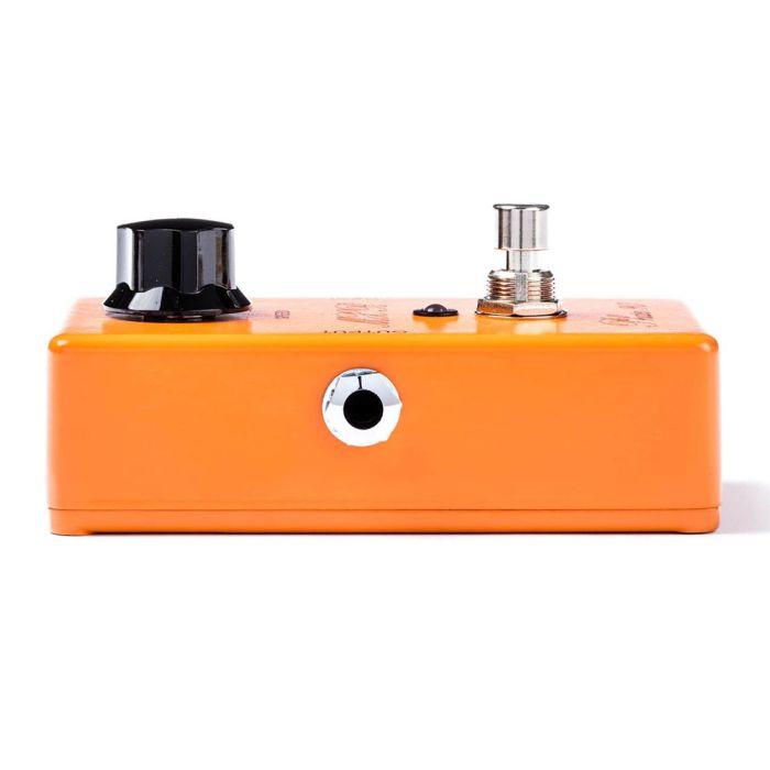 Left-side view of an MXR CSP-101SL Script Phase 90 Phaser Pedal