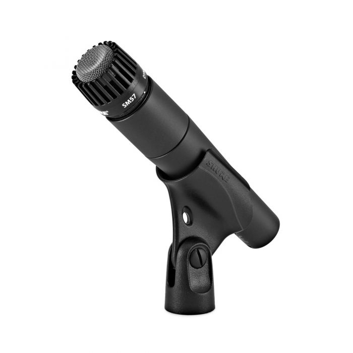 Shure SM57 Dynamic Microphone on Clip