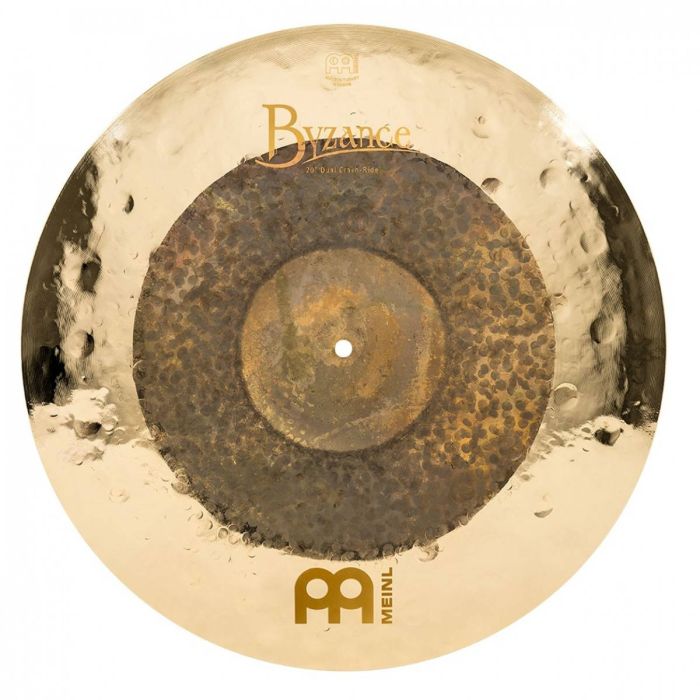 View of the 20 inch crash in the Meinl Byzance Dual Cymbal Set