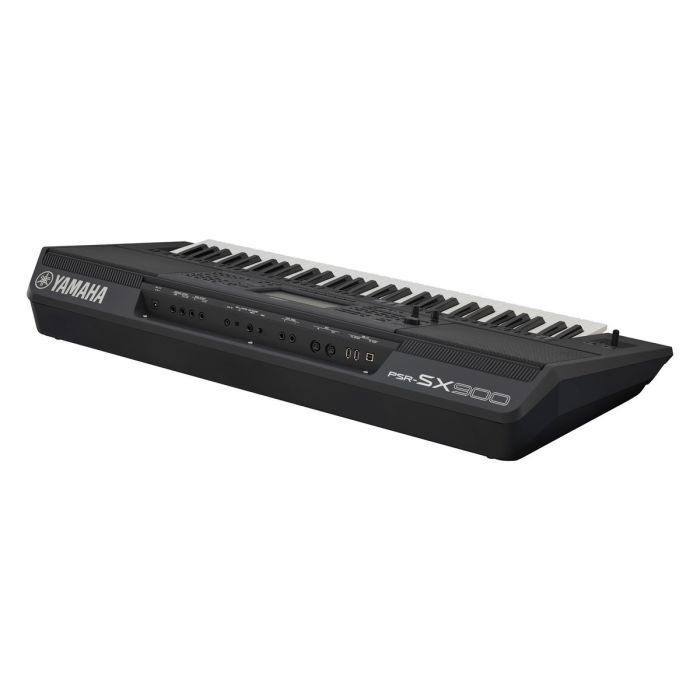 Yamaha PSR-SX900 Arranger Workstation Keyboard Rear Angled View