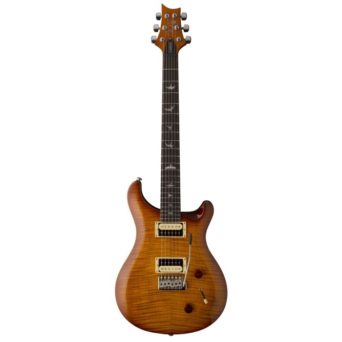 PRS SE Custom 22 Electric Guitar, Vintage Sunburst front view