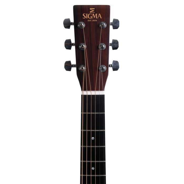 Sigma ST Series GMC-STE Cutaway Electro Acoustic 3, headstock closeup