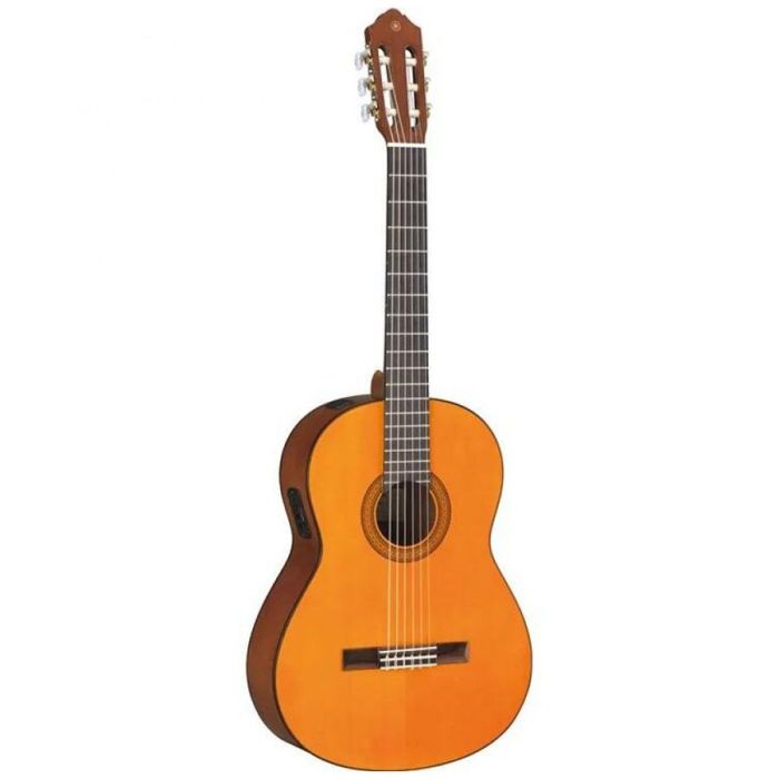 Yamaha Cgx102 Classical Guitar, front view