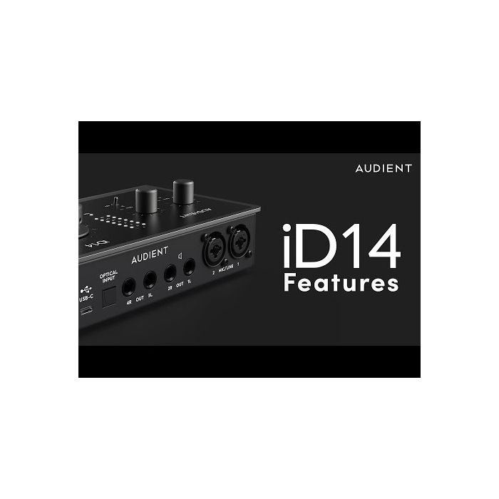 Audient iD14 MKII 10-Channel USB Audio Interface | PMT Online