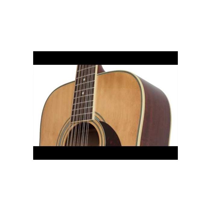 Epiphone DR-212 12-String Acoustic Guitar, Natural