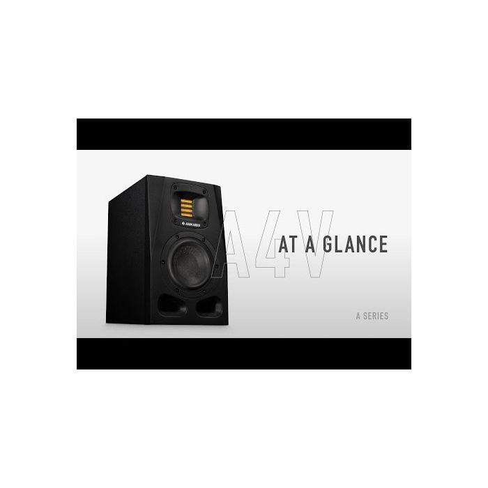 Adam Audio A4V studio monitors review - Higher Hz