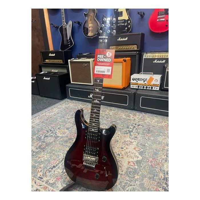 Pre-Owned PRS se custom 24 floydrose fire red(047450) | PMT Online