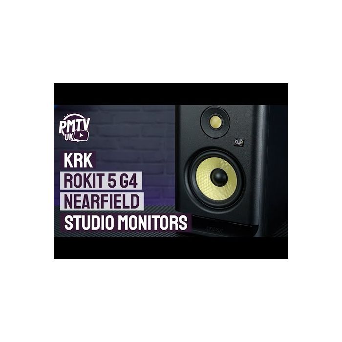 KRK ROKIT RP5 G4 Active Studio Monitor