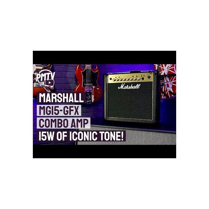 Marshall MG15GFX Gold 15W Combo | PMT Online