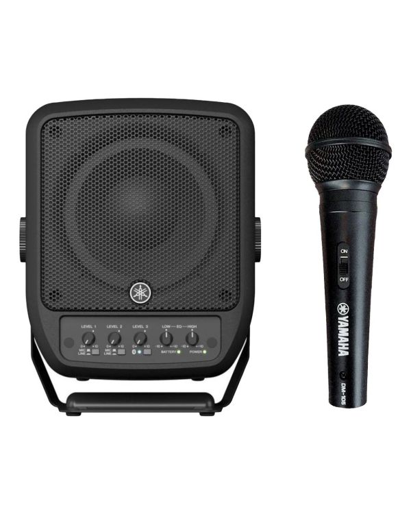 Yamaha Stagepas 100 w/ Battery and Free DM-105 Mic