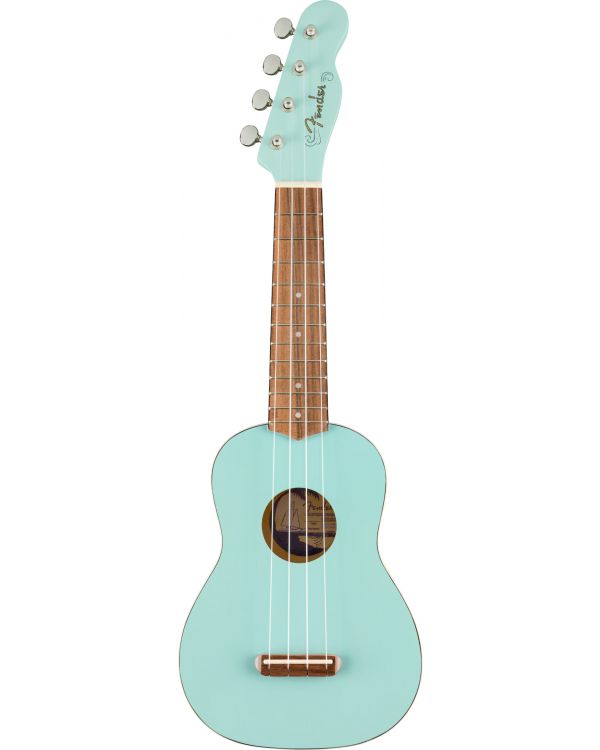 Fender Venice Soprano Ukulele, in Daphne Blue