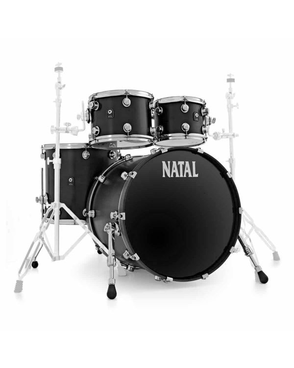 Natal Originals Maple 22" 4-Piece UFX Shell Pack in Matte Black
