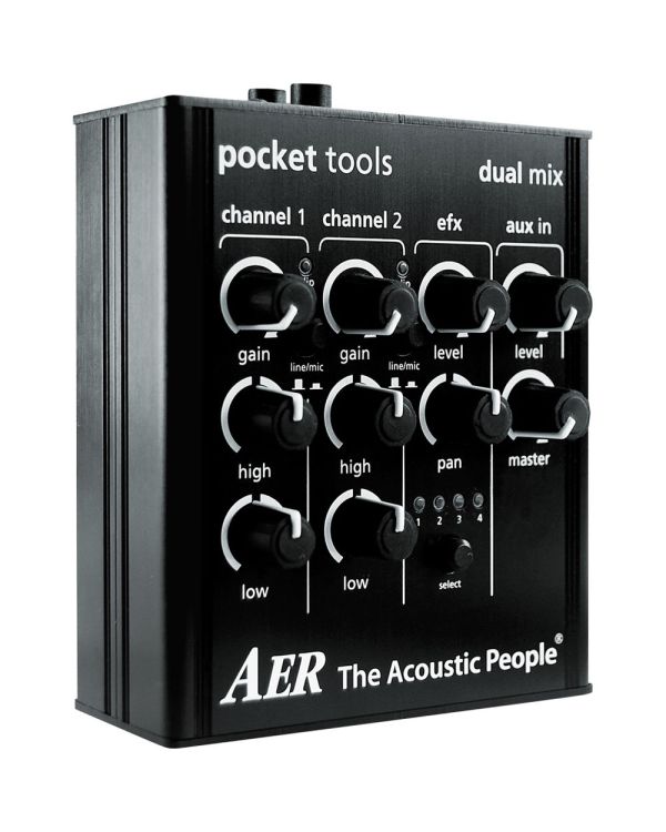 AER Dual Mix 2 Pocket Tool Guitar Preamplifier and DI