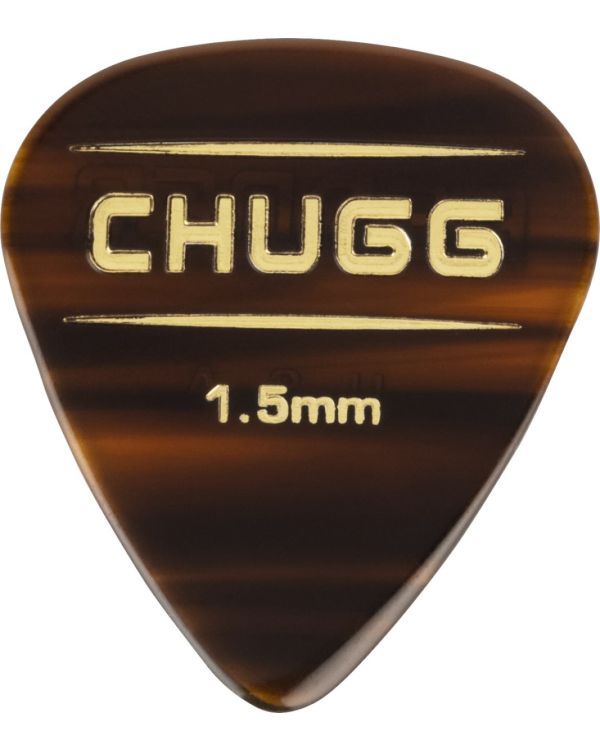 Fender Chugg 351 Picks, 6-Pack Tortoise Shell