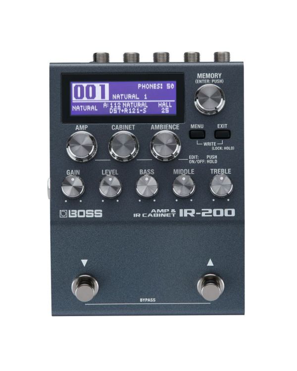 B-Stock BOSS IR-200 Amp And IR Cabinet Modelling Pedal