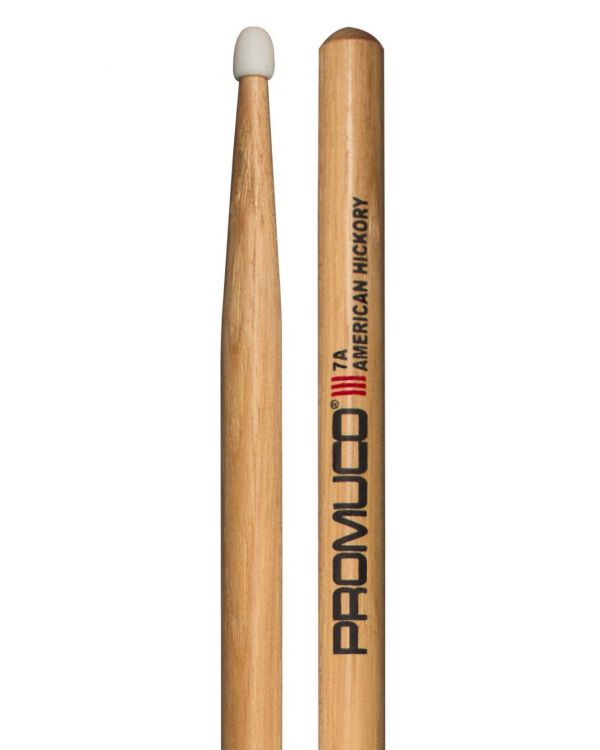 Promuco Drumsticks Hickory 7a Nylon Tip