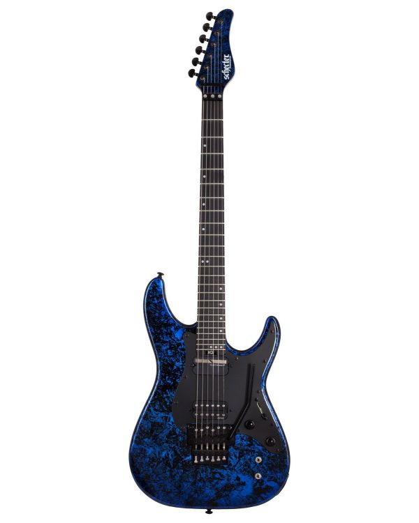 Schecter Sun Valley SS-FR S Electric Guitar, Blue Reign