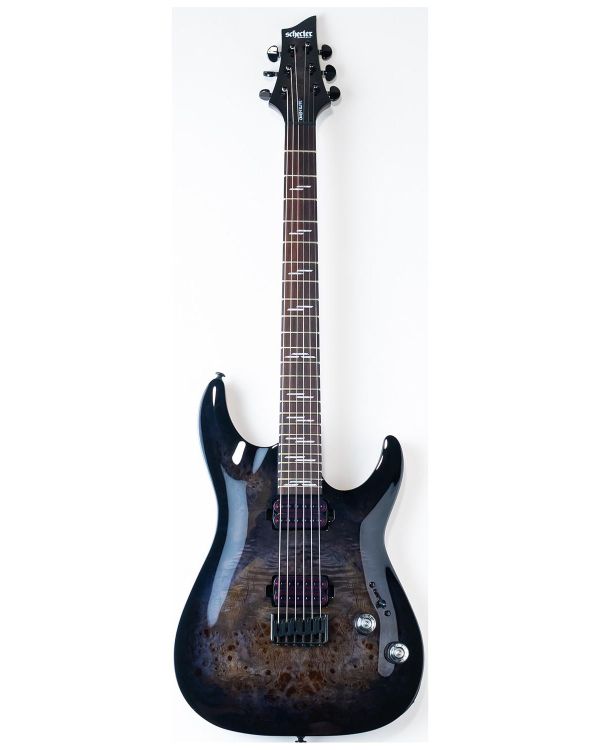B-Stock Schecter Omen Elite-6 Electric Guitar, See Thru Black