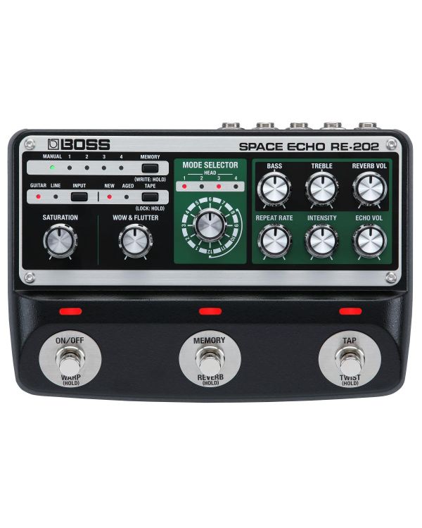 B-Stock Boss RE-202 Space Echo Digital Delay Pedal