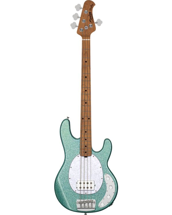 Sterling by Music Man StingRay Ray34, Seafoam Sparkle