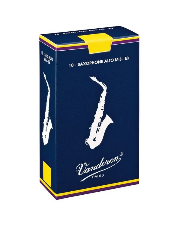 Vandoren Reeds Alto Sax 1.5 Traditional (10 BOX)