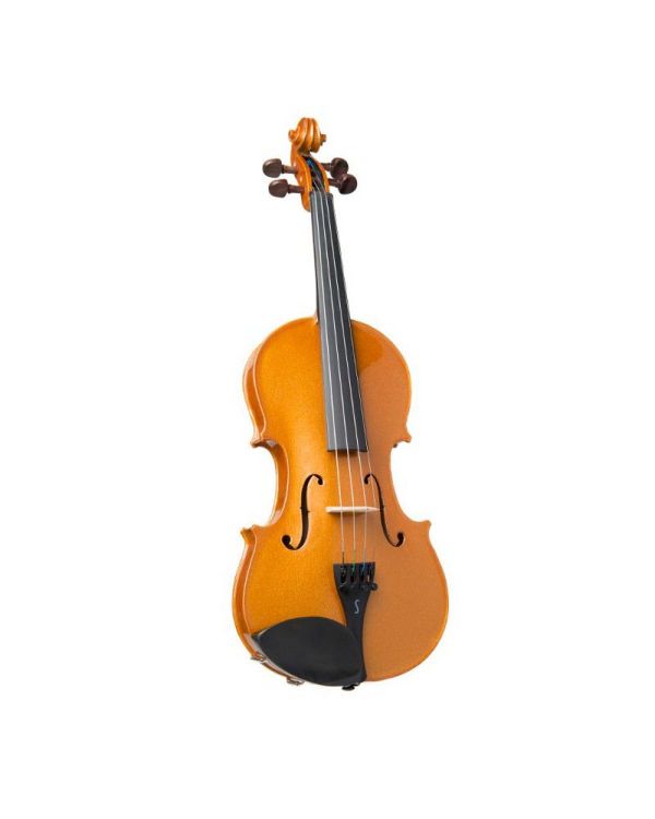 Harlequin 1401AOR Violin Outfit, Orange 4-4