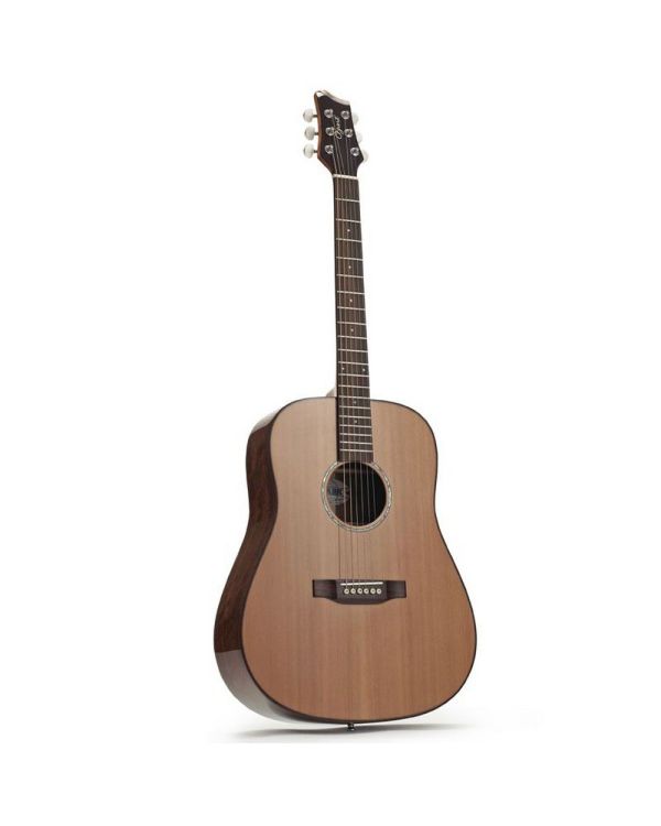 Ozark Folk Guitar D Model Laminated Koa-Solid Cedar