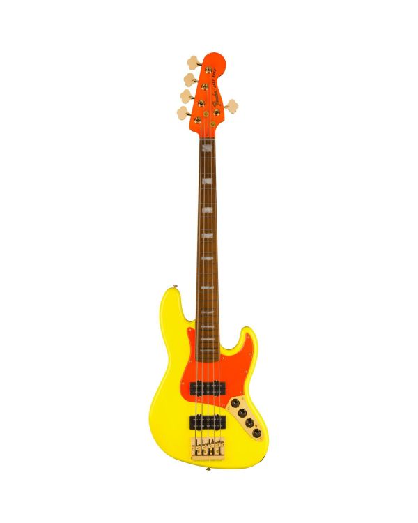 Fender MonoNeon Signature Jazz Bass V, Neon Yellow