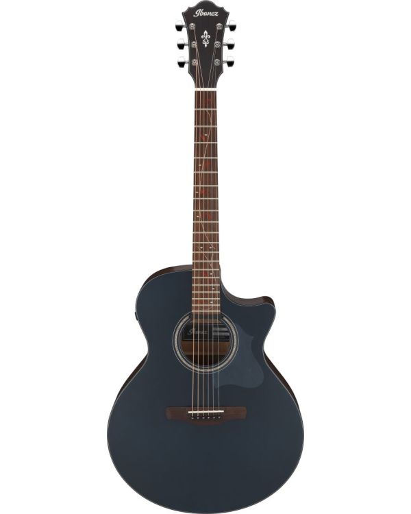 Ibanez AE275-DBF-AE275-DBF Electro Acoustic Guitar, Dark Tide Blue Flat